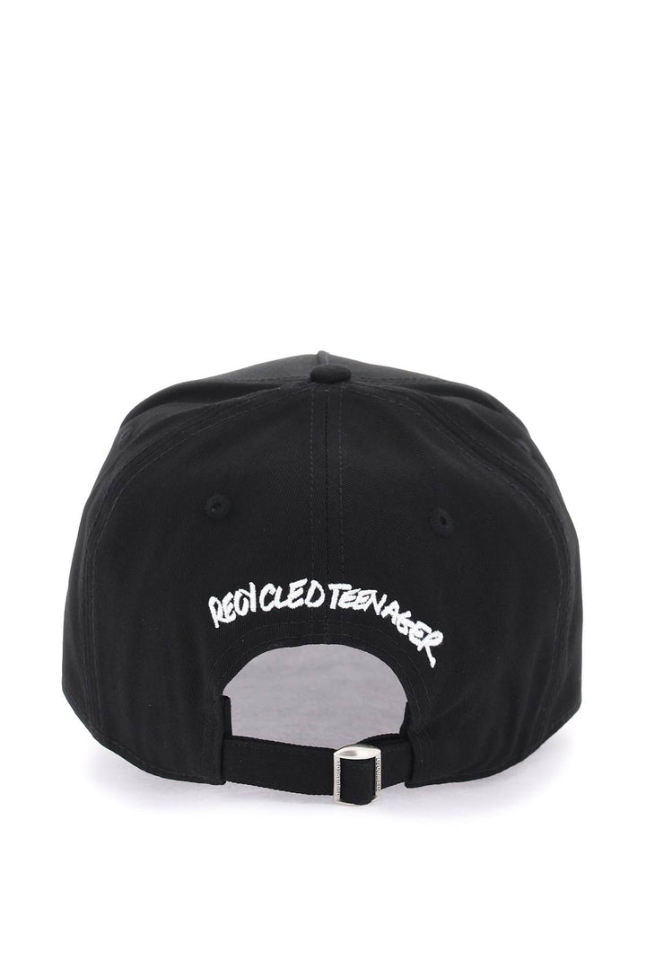 Cappello Baseball Con Lettering Logo - Dsquared2 - Uomo