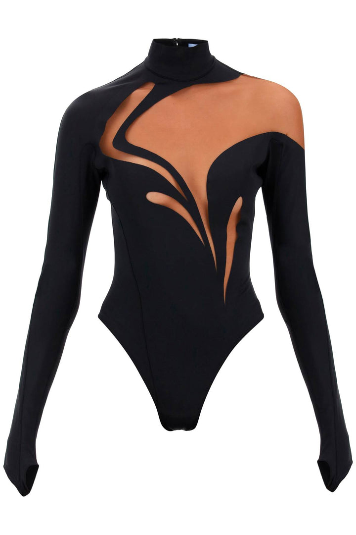 Body Swirly A Manica Lunga - Mugler - Donna