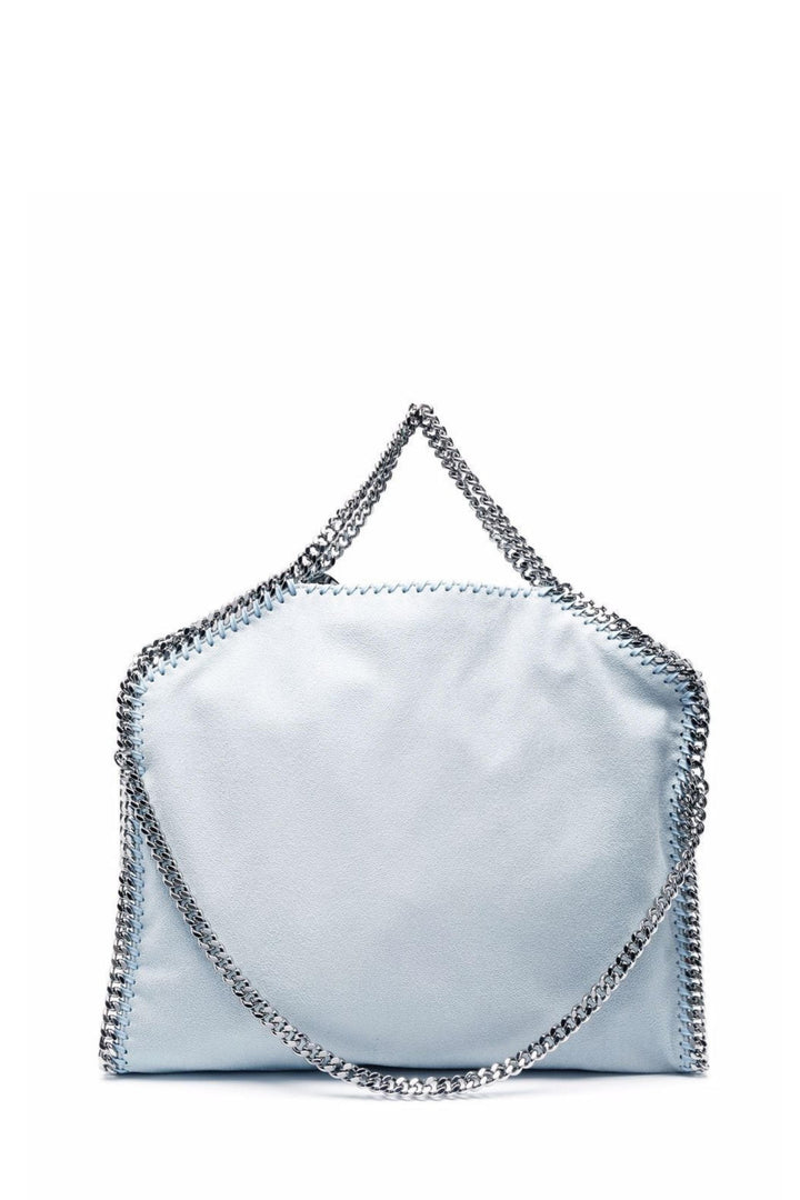 Borsa Falabella 3 Chain Azzurra e Argento