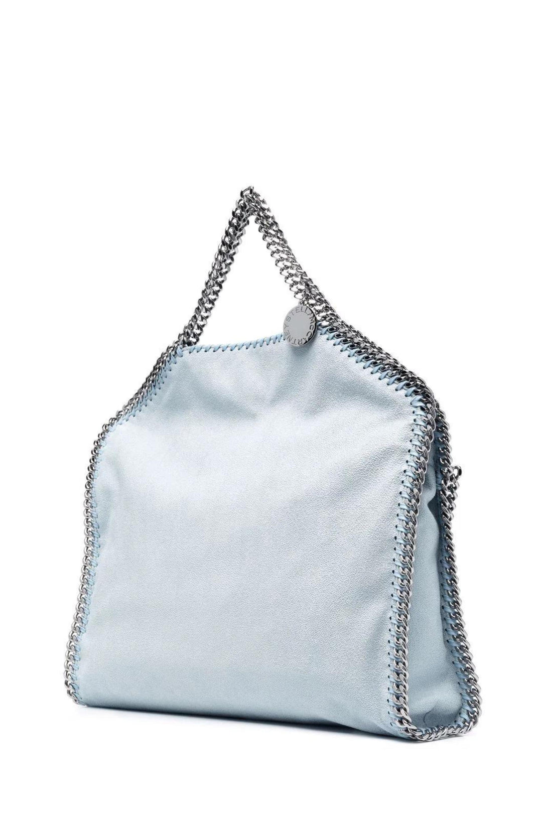 Borsa Falabella 3 Chain Azzurra e Argento