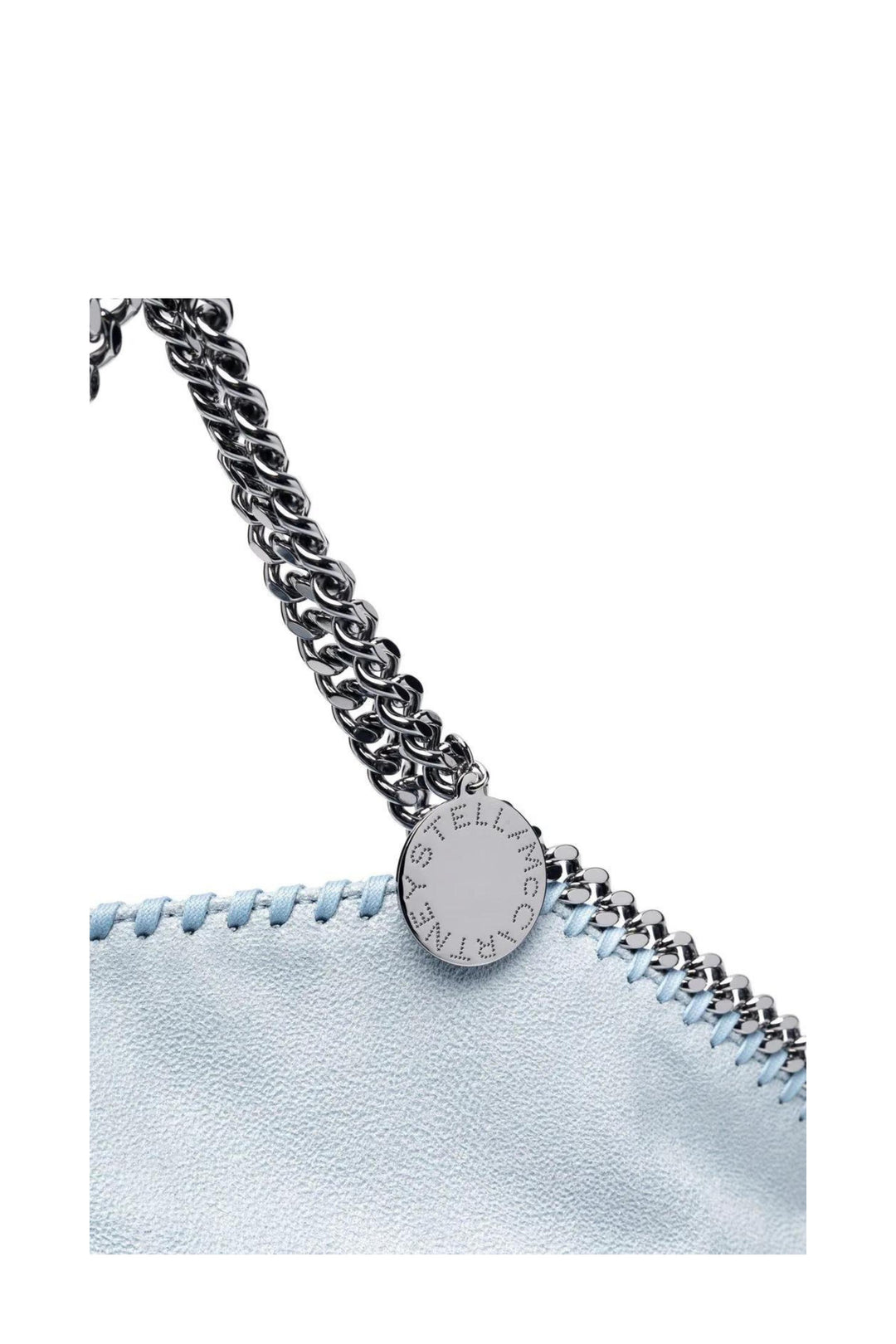 Borsa Falabella 3 Chain Azzurra e Argento