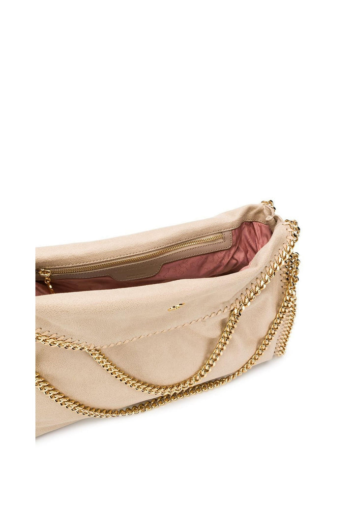 Borsa Falabella 3 Chain Beige e Oro