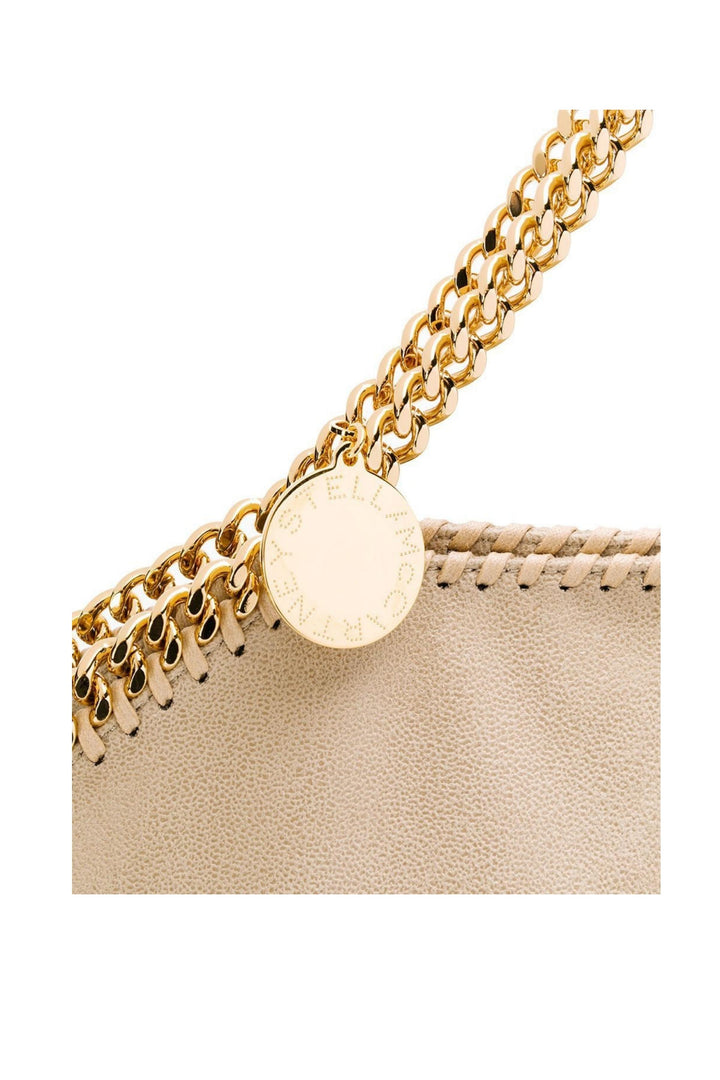 Borsa Falabella 3 Chain Beige e Oro