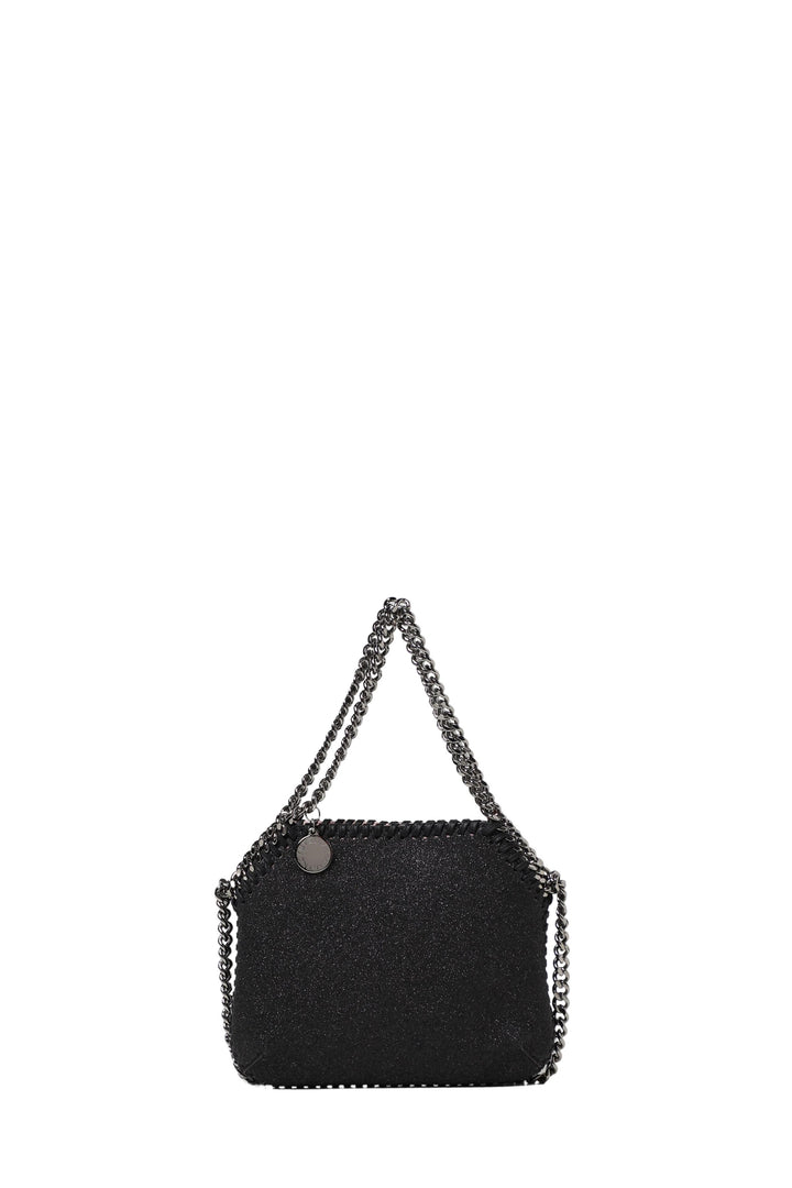 Borsa Mini Falabella in Ecopelle Nera