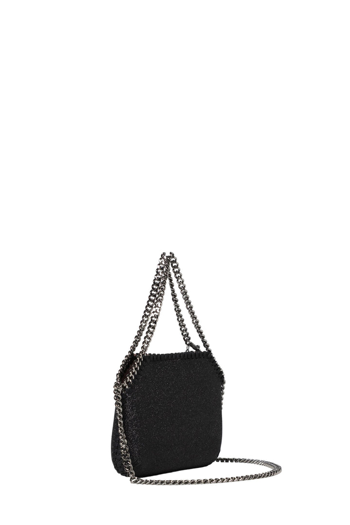 Borsa Mini Falabella in Ecopelle Nera