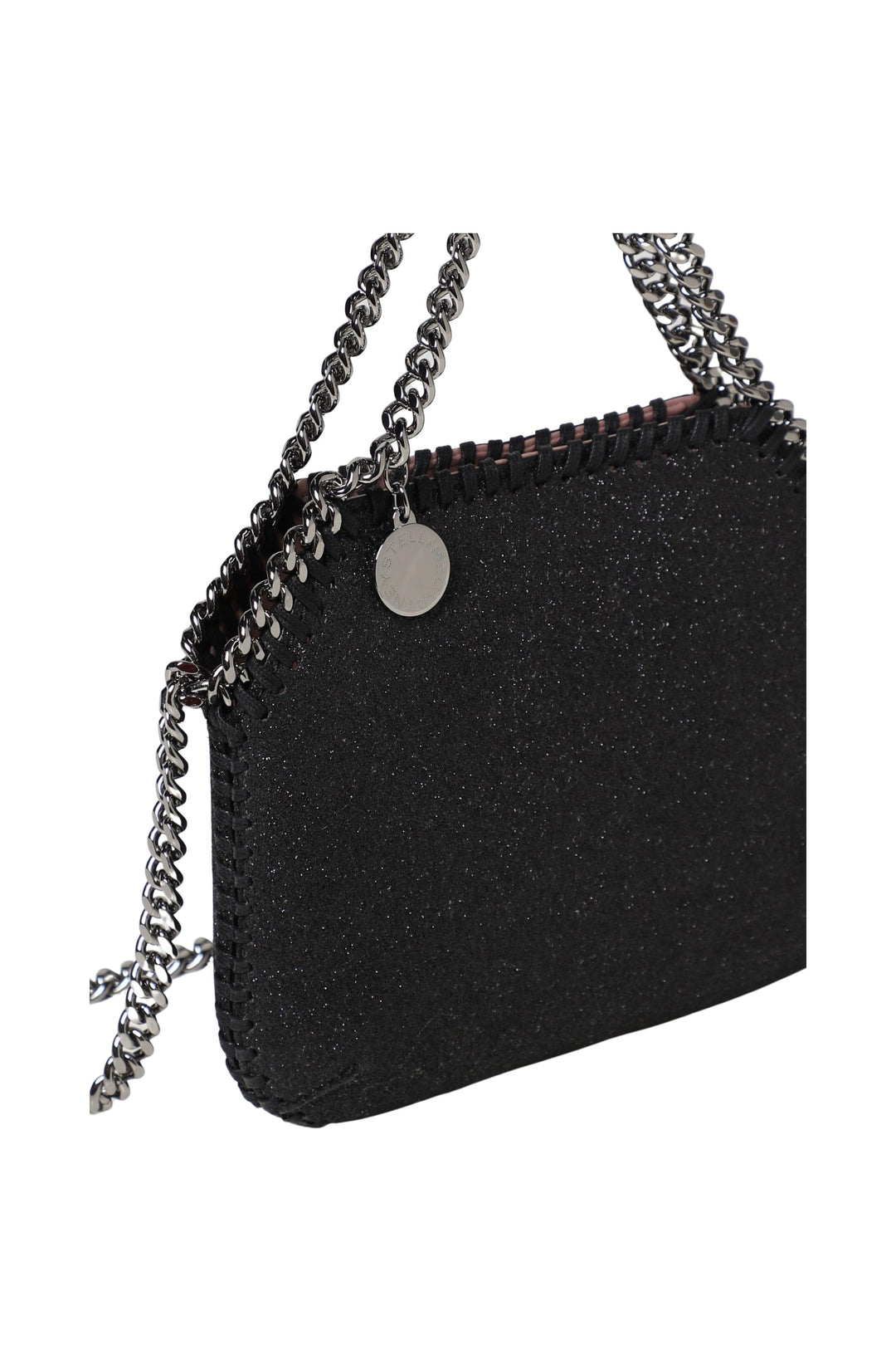 Borsa Mini Falabella in Ecopelle Nera