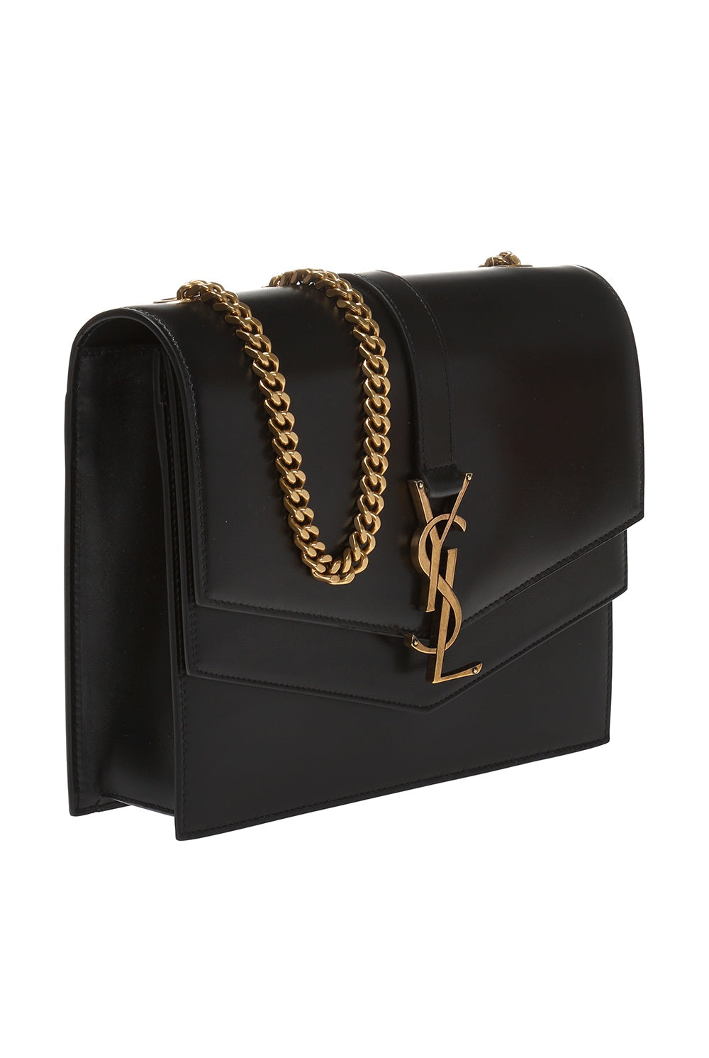 Borsa a tracolla Cassandra nera-Saint Laurent-Wanan Luxury