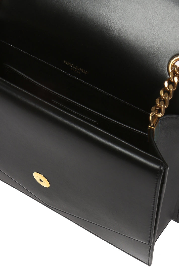 Borsa a tracolla Cassandra nera-Saint Laurent-Wanan Luxury