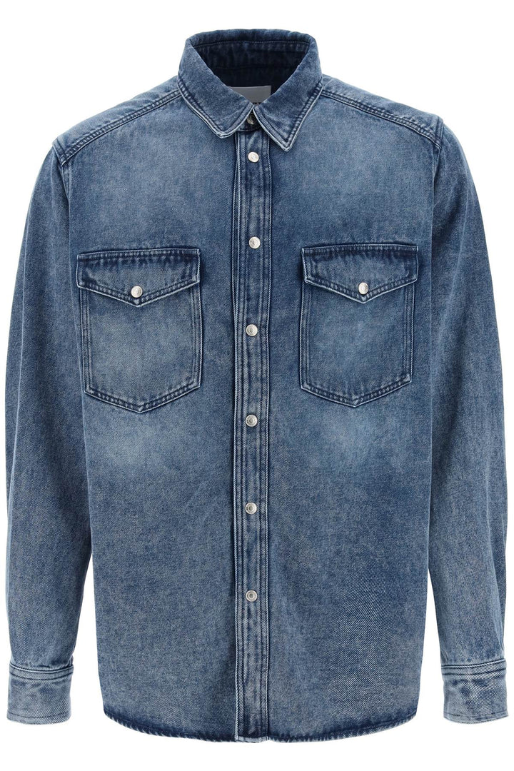 Overshirt In Denim Tailly - Marant - Uomo