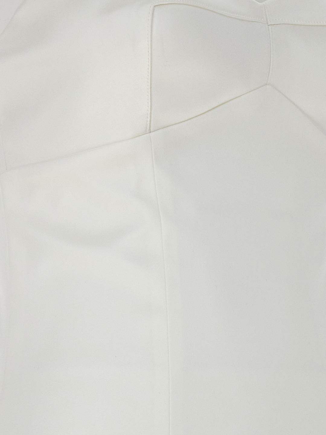 Silk Dress Abiti Bianco