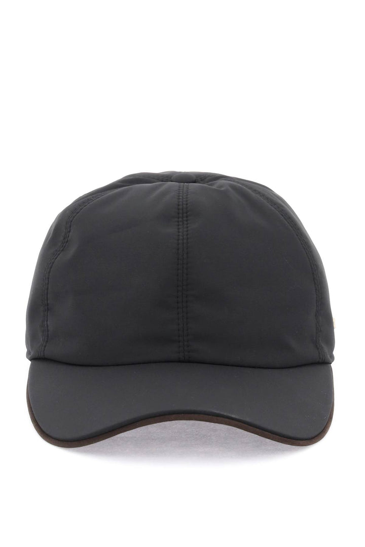 Cappello Baseball Con Profilo In Pelle - Zegna - Uomo