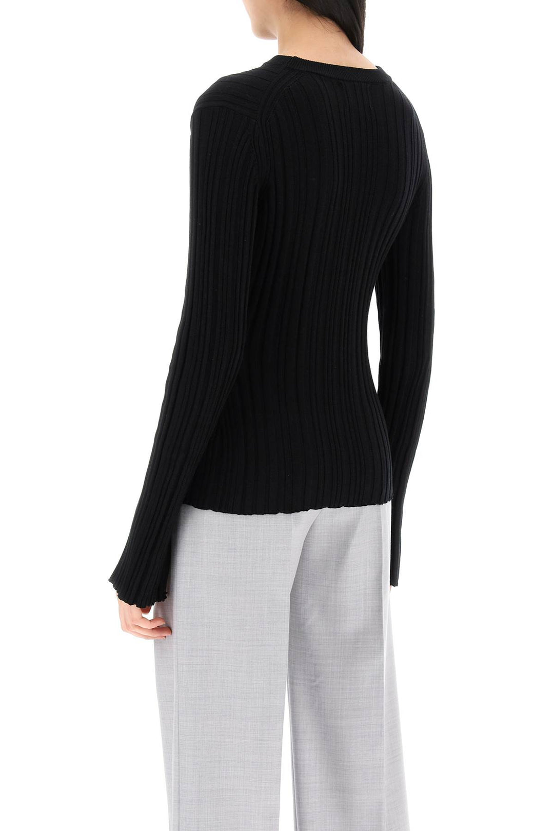 Pullover Girocollo Evie A Costine - Loulou Studio - Donna