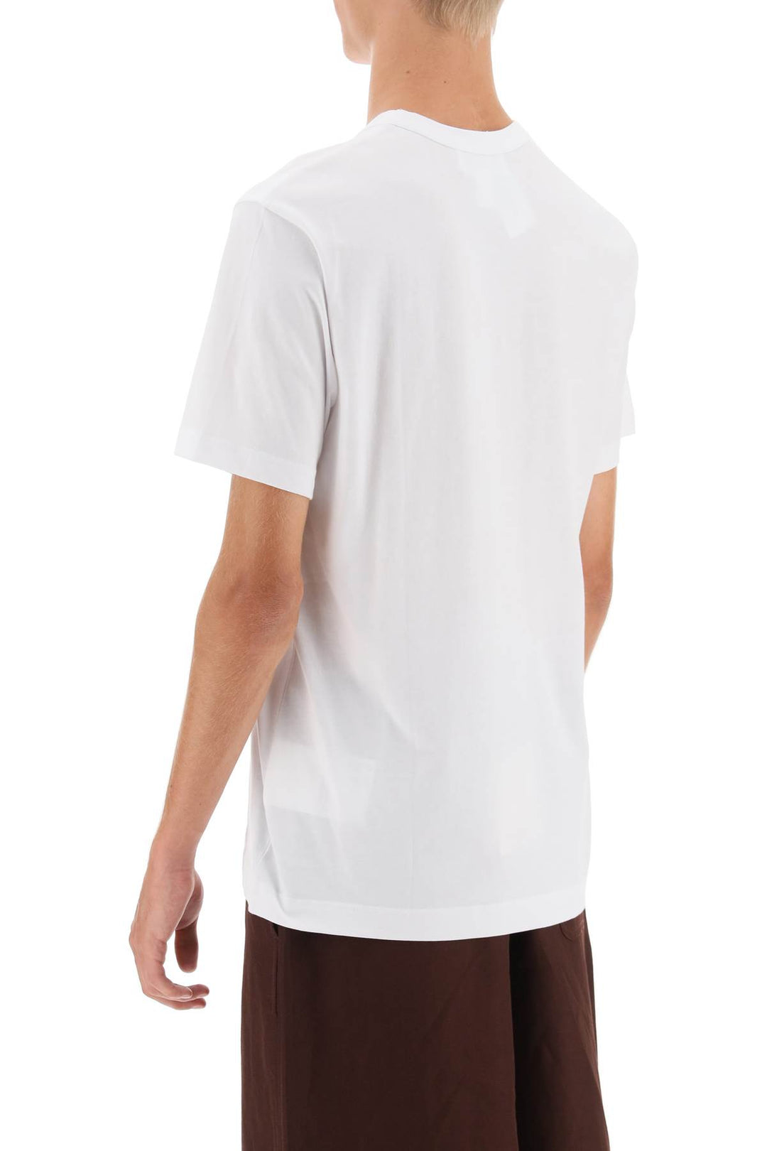 T Shirt Con Stampe Coccodrillo X Lacoste - Comme Des Garçons Shirt - Uomo