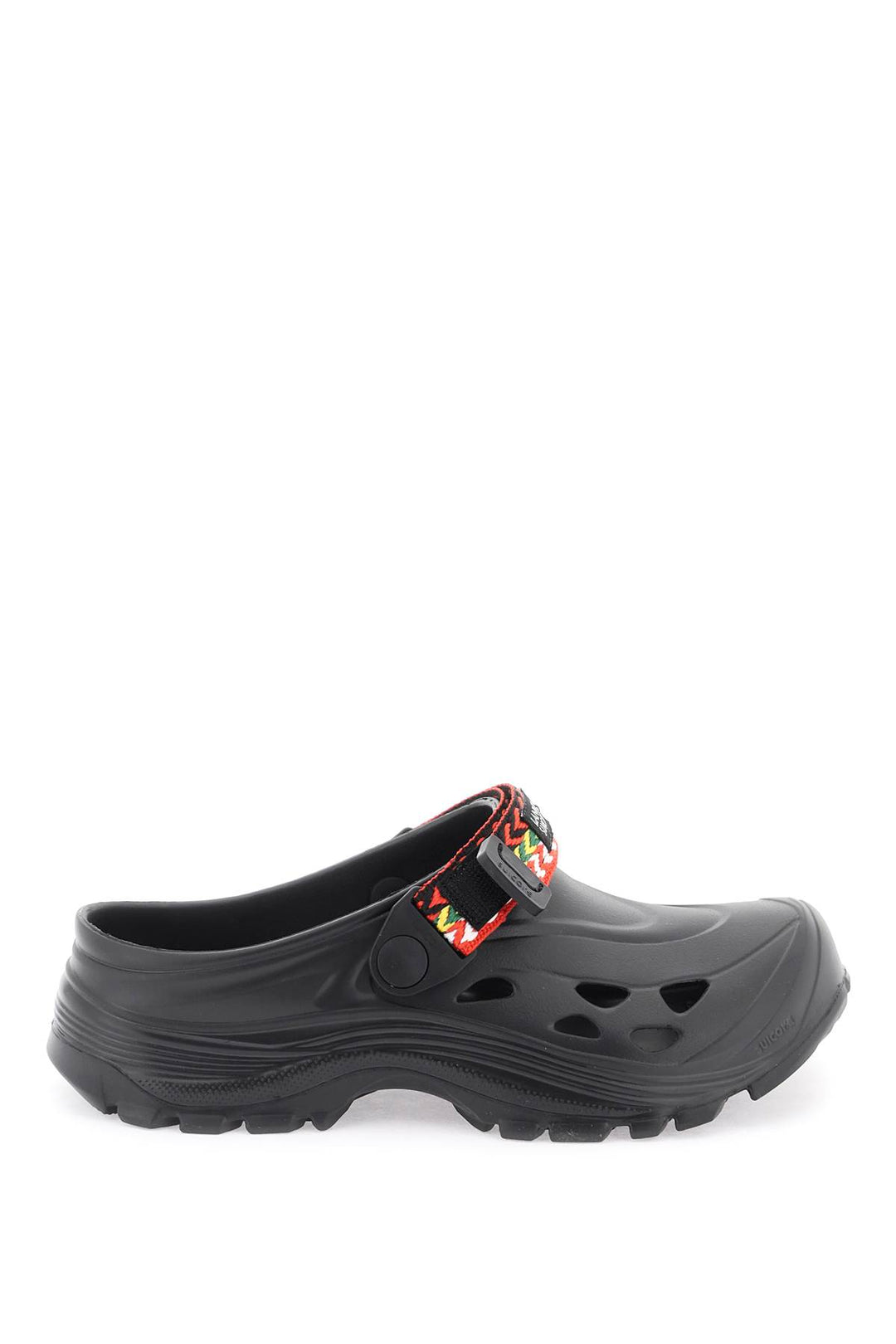 Clogs In Gomma Con Nastro Multicolore - Lanvin - Donna