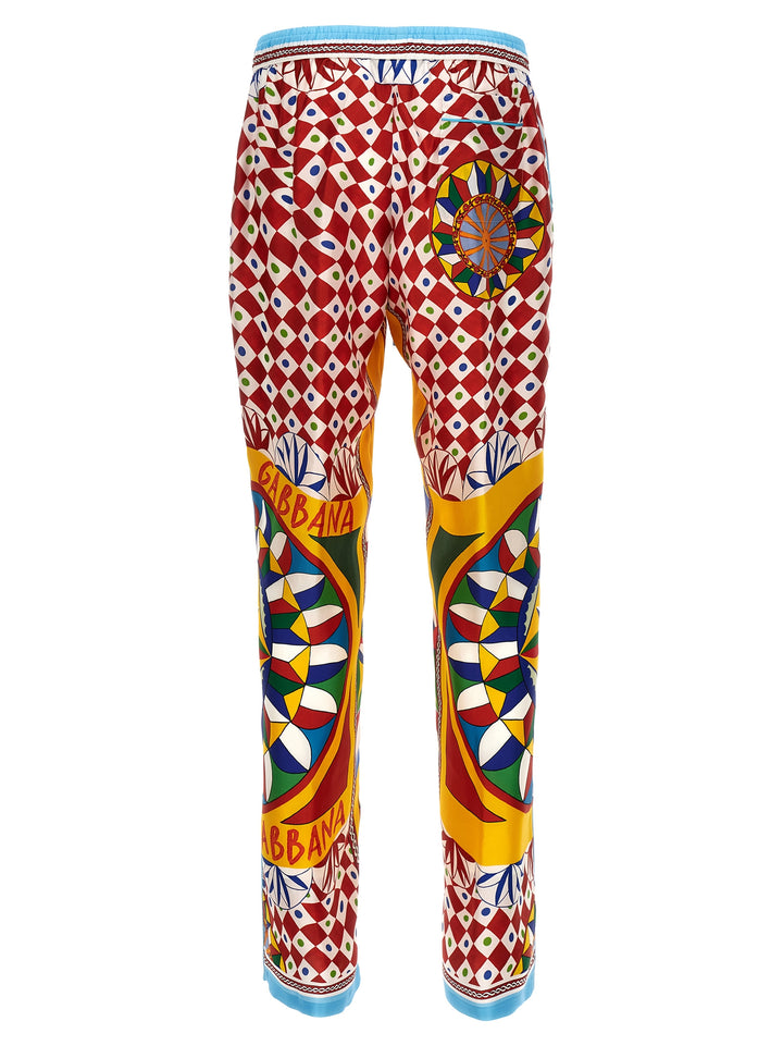 Carretto Pantaloni Multicolor