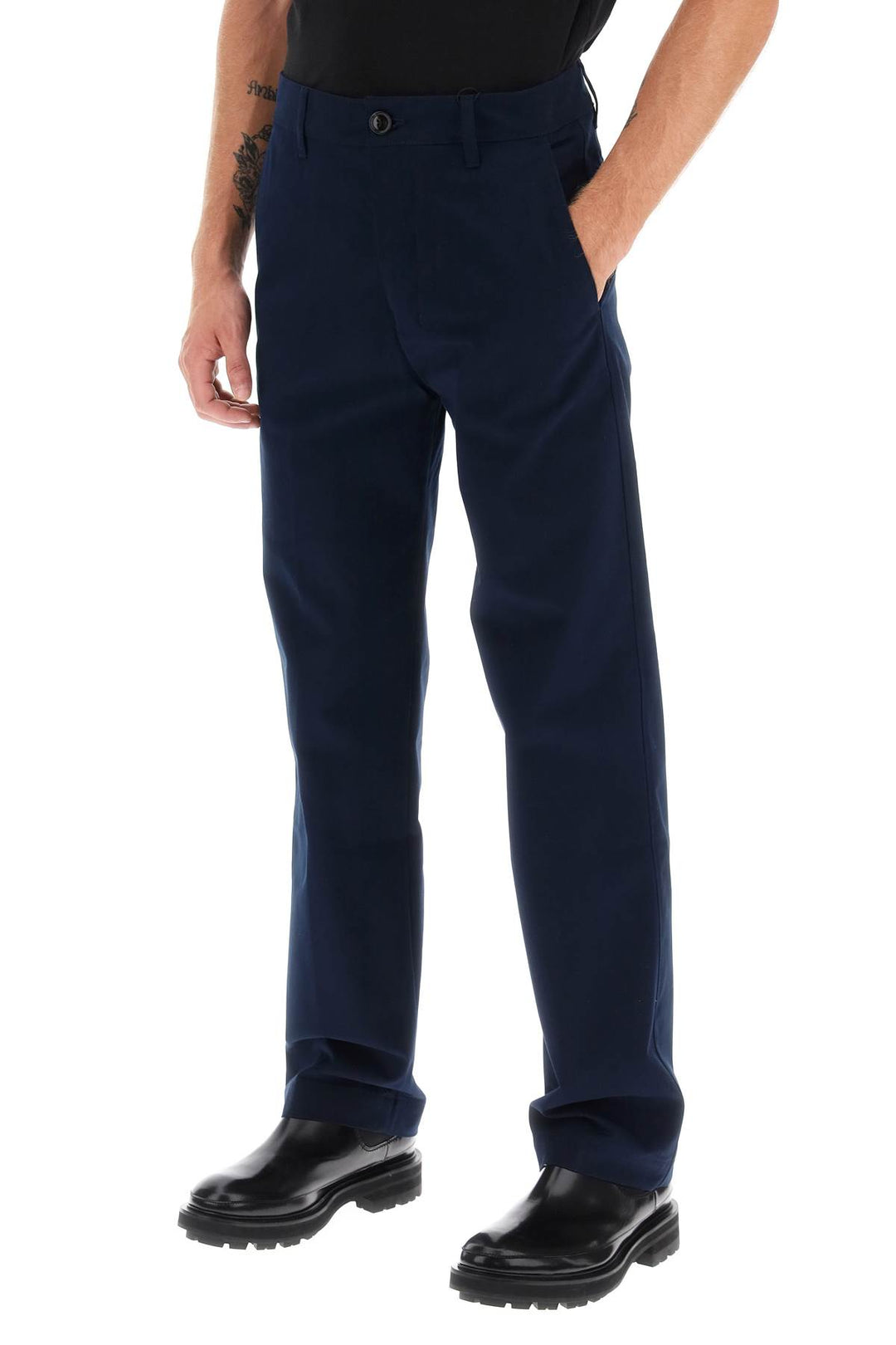 Pantaloni Chino In Cotone - Ami Paris - Uomo