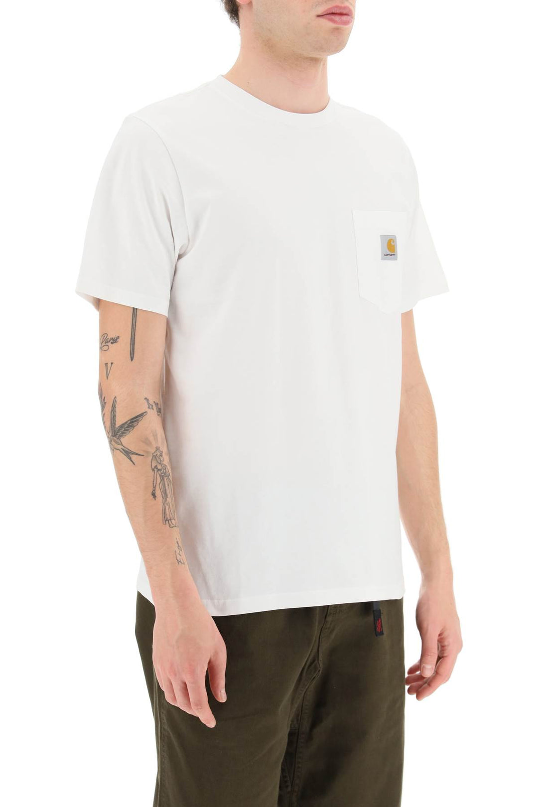 T Shirt 'Pocket' Con Etichetta Logo - Carhartt Wip - Uomo