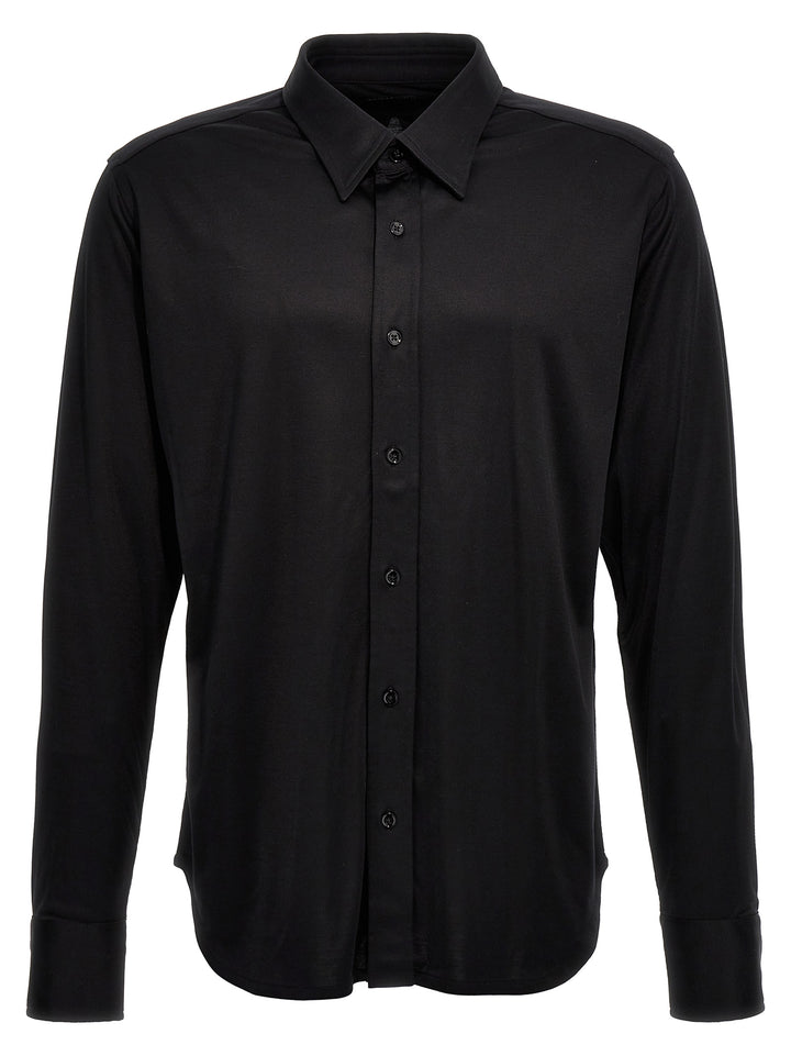 Silk Shirt Camicie Nero