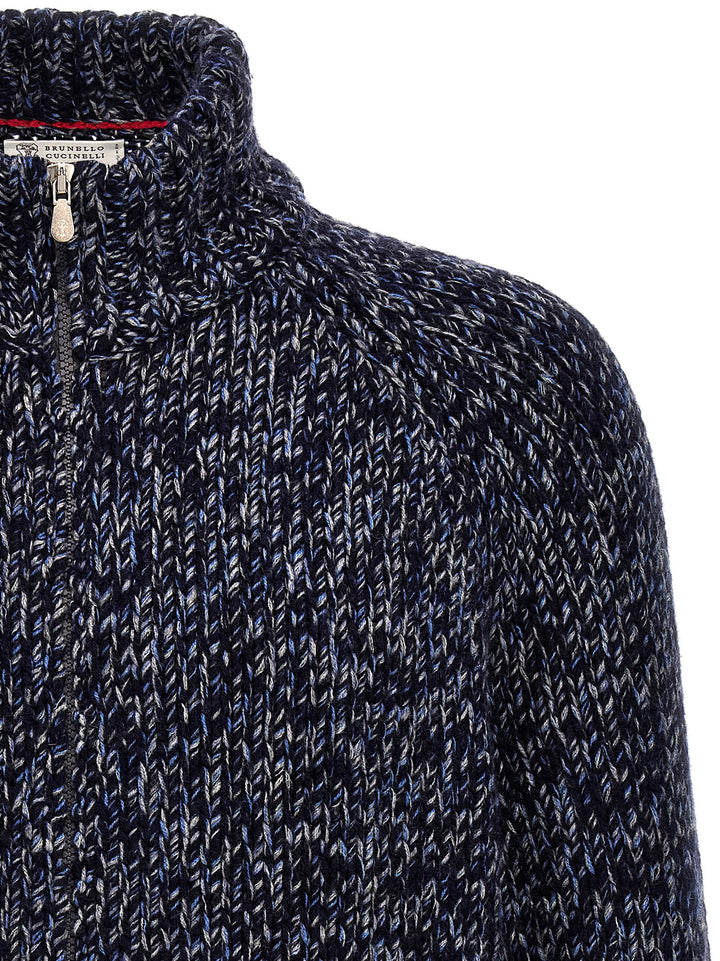 Wool Cardigan Maglioni Blu