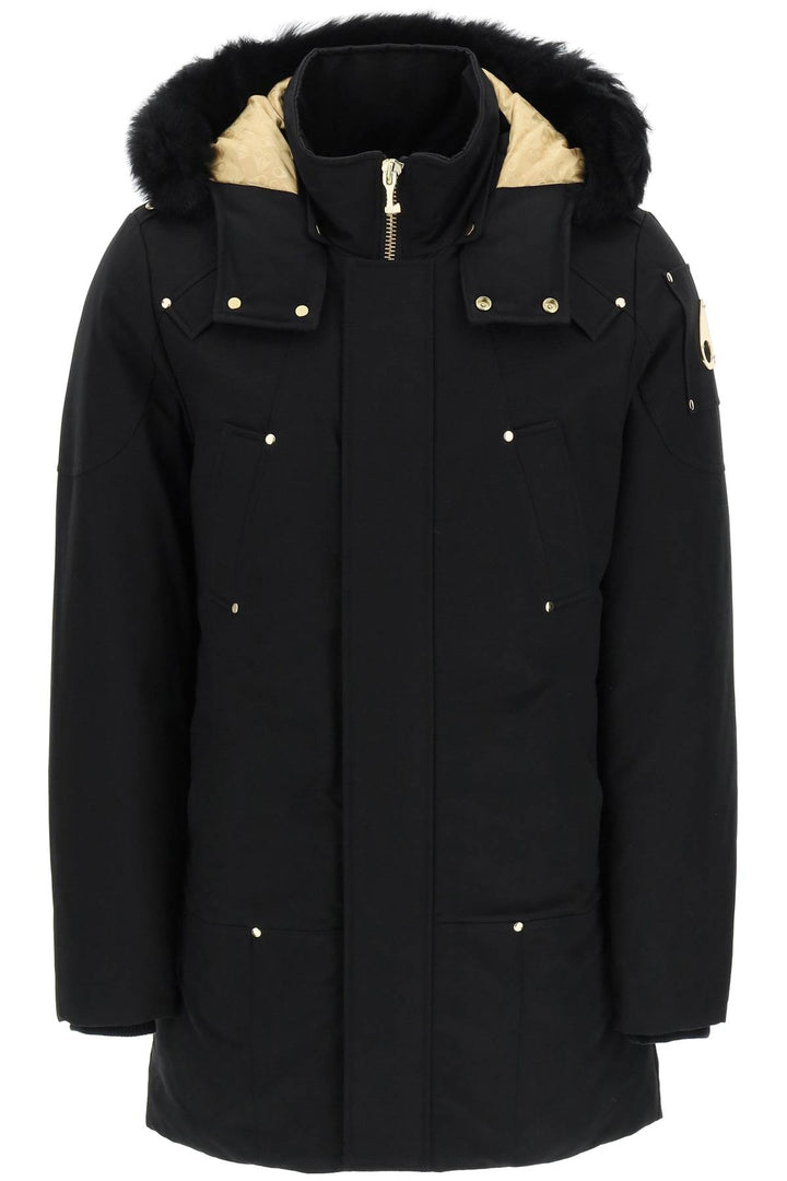 Parka Gold Stirling Neoshear Con Profilo In Shearling - Moose Knuckles - Uomo