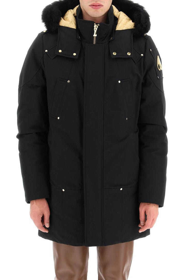 Parka Gold Stirling Neoshear Con Profilo In Shearling - Moose Knuckles - Uomo