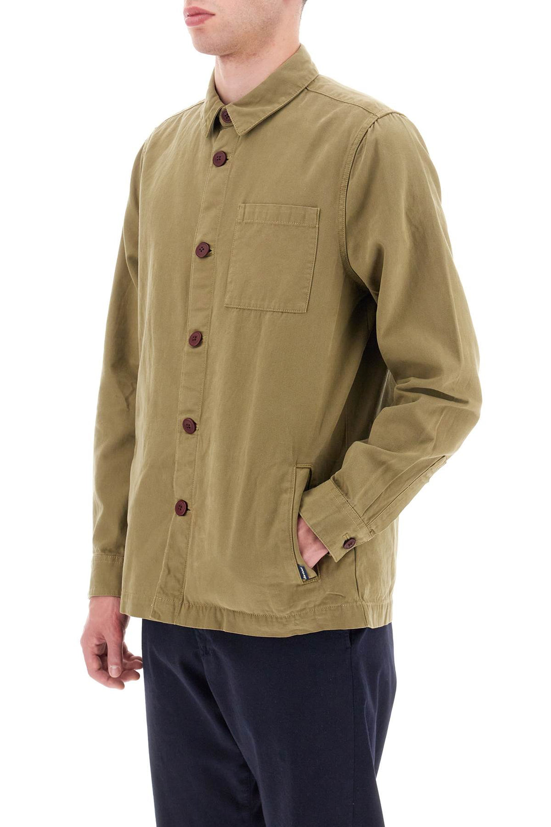 Overshirt Tinta In Capo - Barbour - Uomo