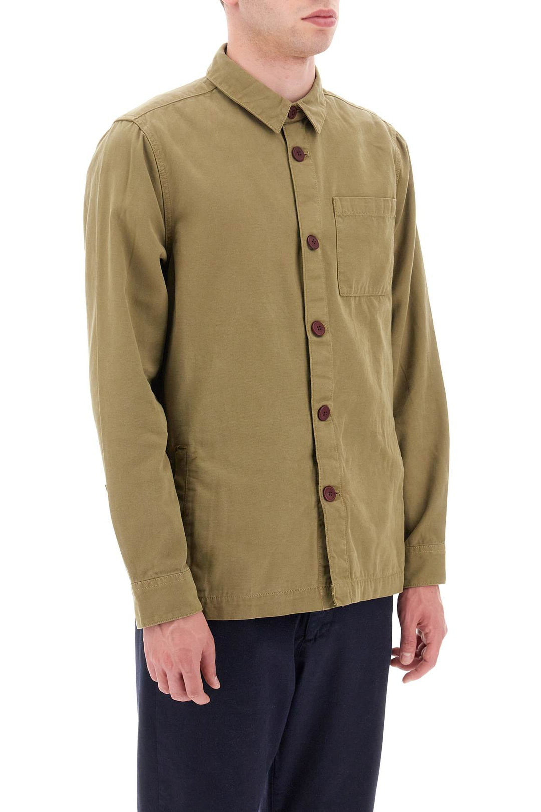 Overshirt Tinta In Capo - Barbour - Uomo