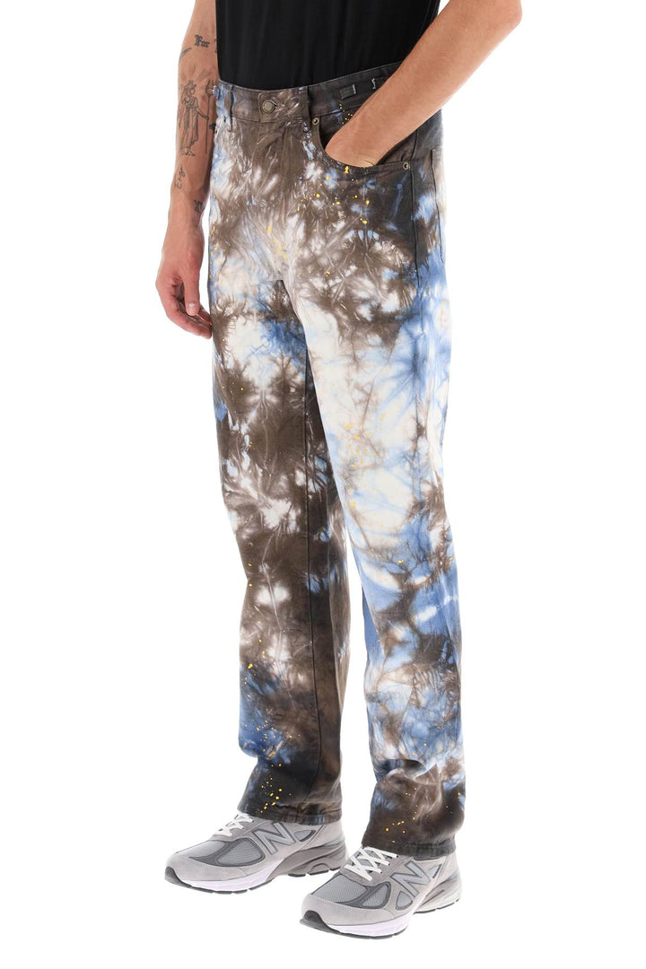 Pantaloni Mark In Denim Tie Dye - Darkpark - Uomo