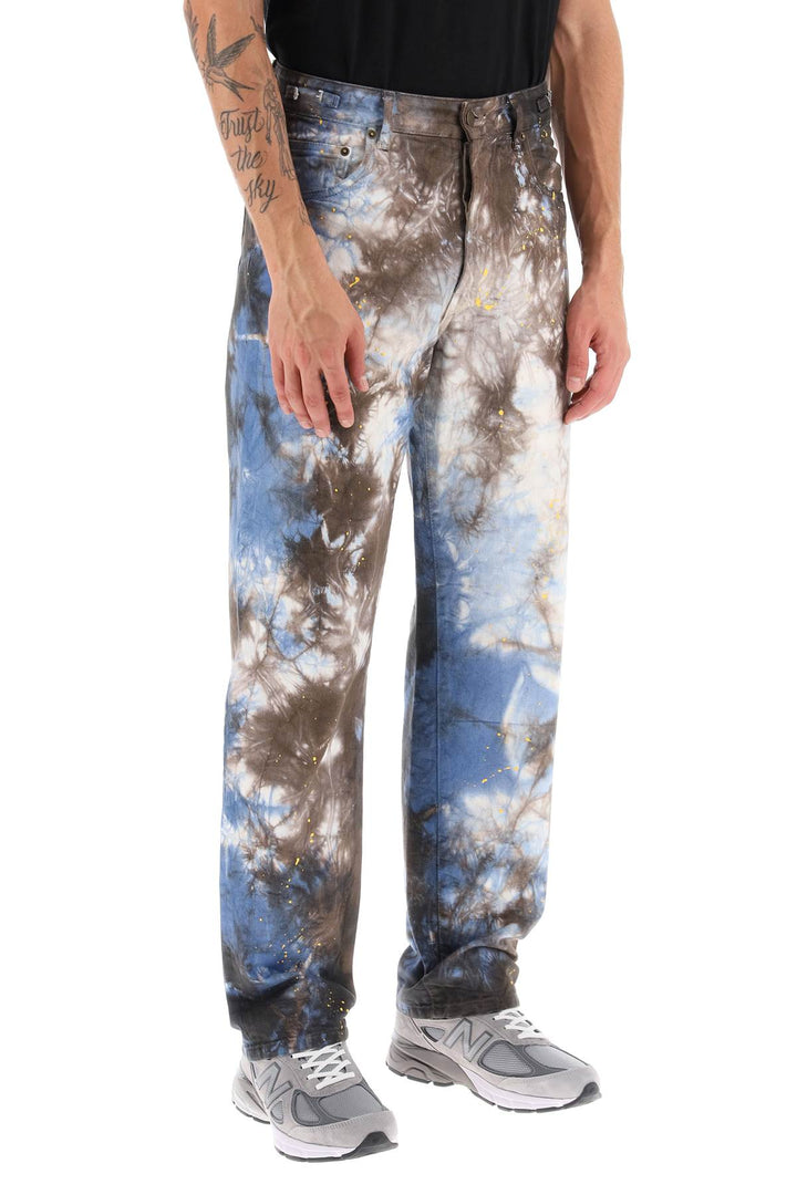 Pantaloni Mark In Denim Tie Dye - Darkpark - Uomo