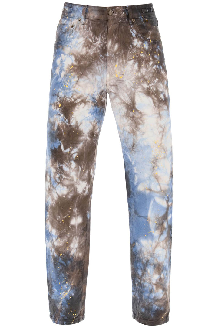 Pantaloni Mark In Denim Tie Dye - Darkpark - Uomo