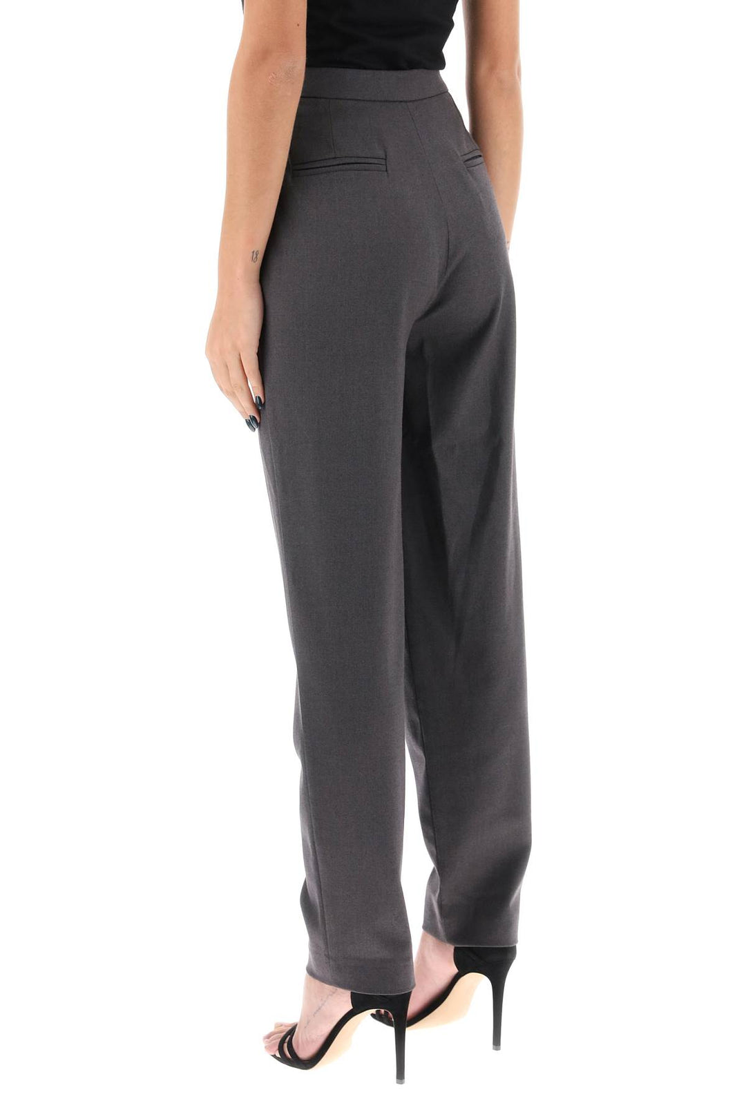 Pantaloni Meda In Misto Lana - Mvp Wardrobe - Donna