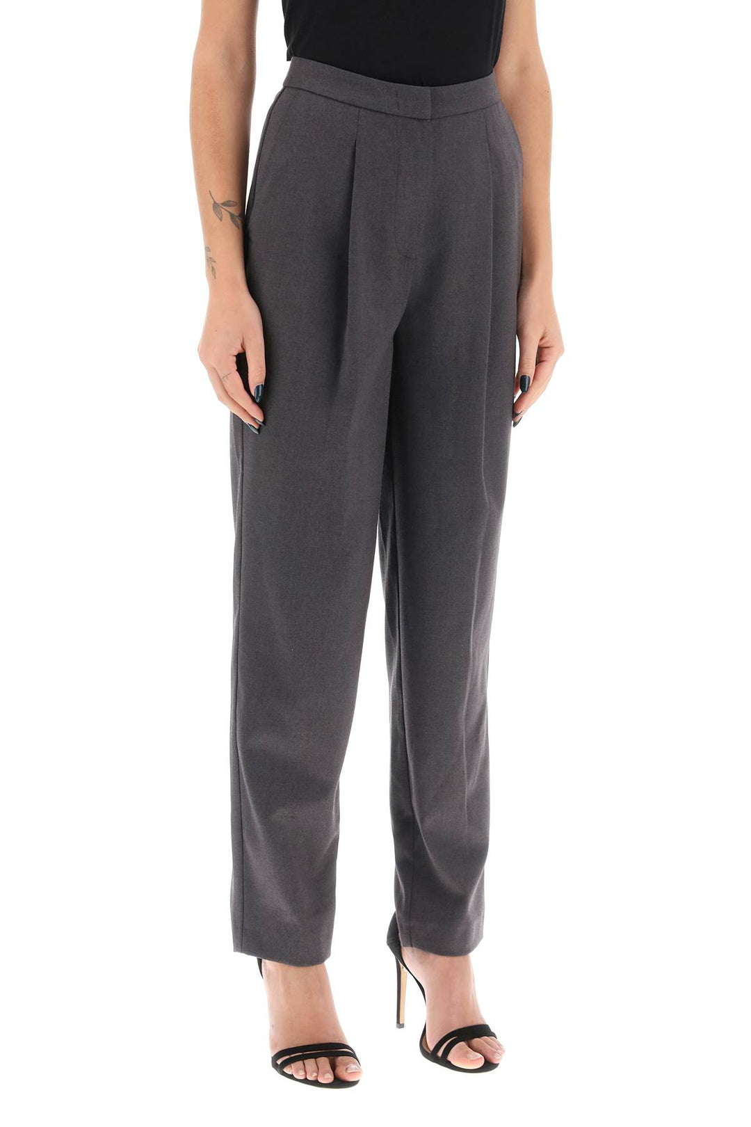 Pantaloni Meda In Misto Lana - Mvp Wardrobe - Donna