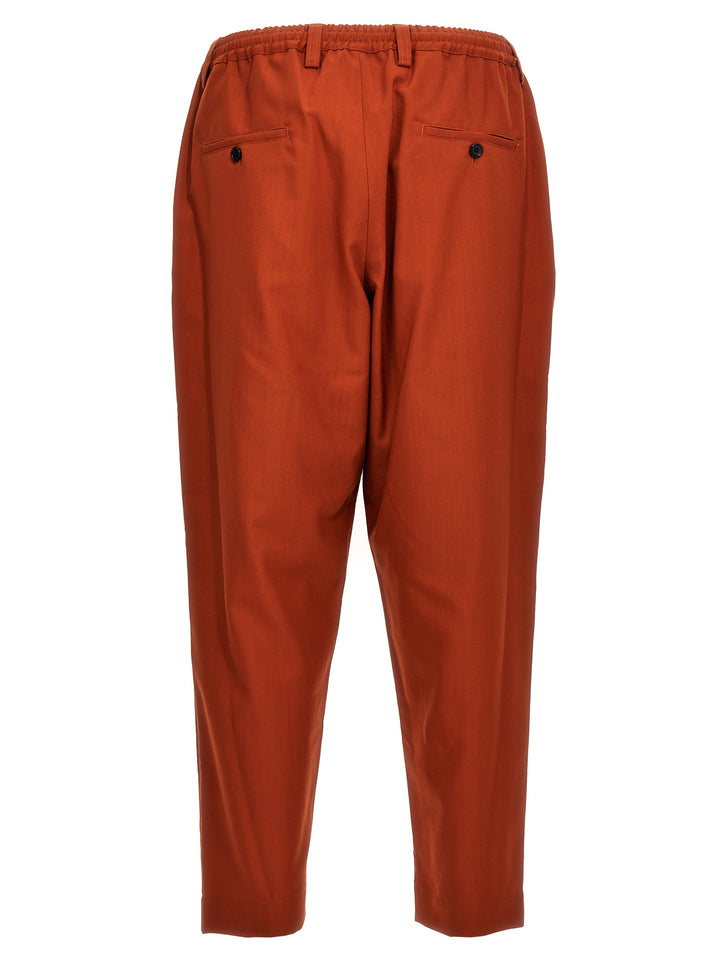 Wool Pantaloni Arancione