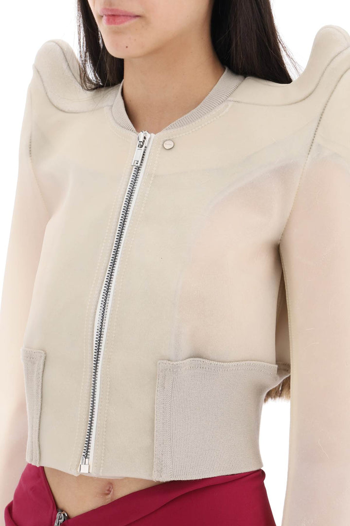 Bomber In Pelle Semitrasparente - Rick Owens - Donna