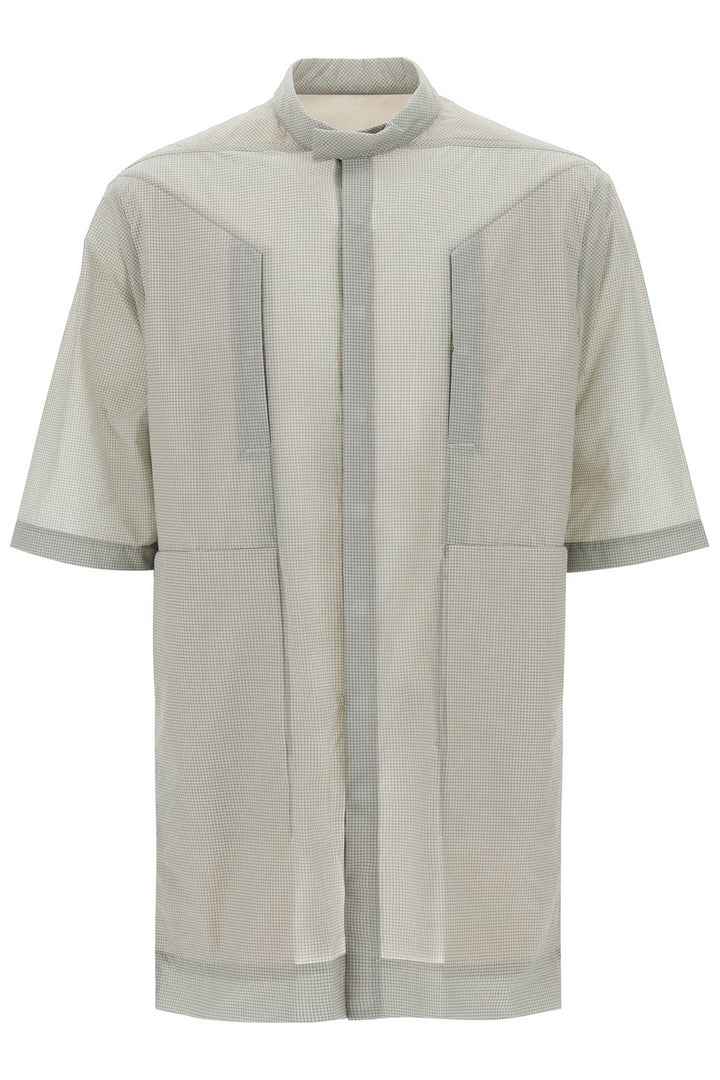 Overshirt In Ripstop Semitrasparente - Rick Owens - Uomo