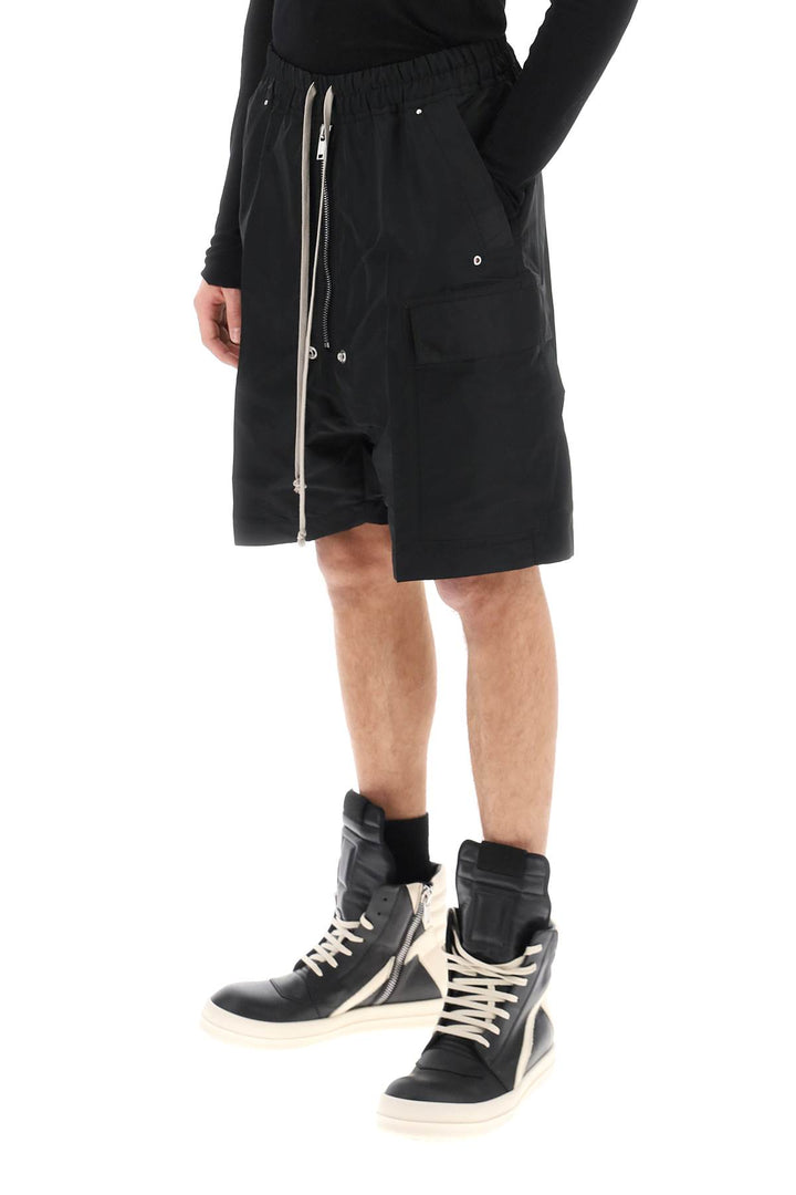 Bermuda Cargo In Faille - Rick Owens - Uomo