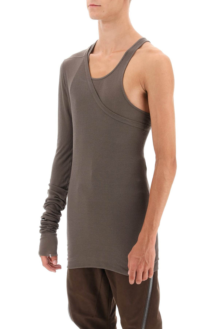 T Shirt Stratificata 'Banana' - Rick Owens - Uomo