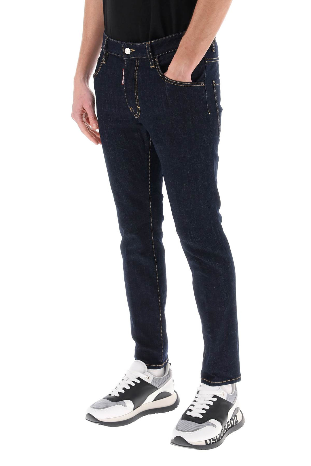 Jeans Skater In Dark Rinse Wash - Dsquared2 - Uomo