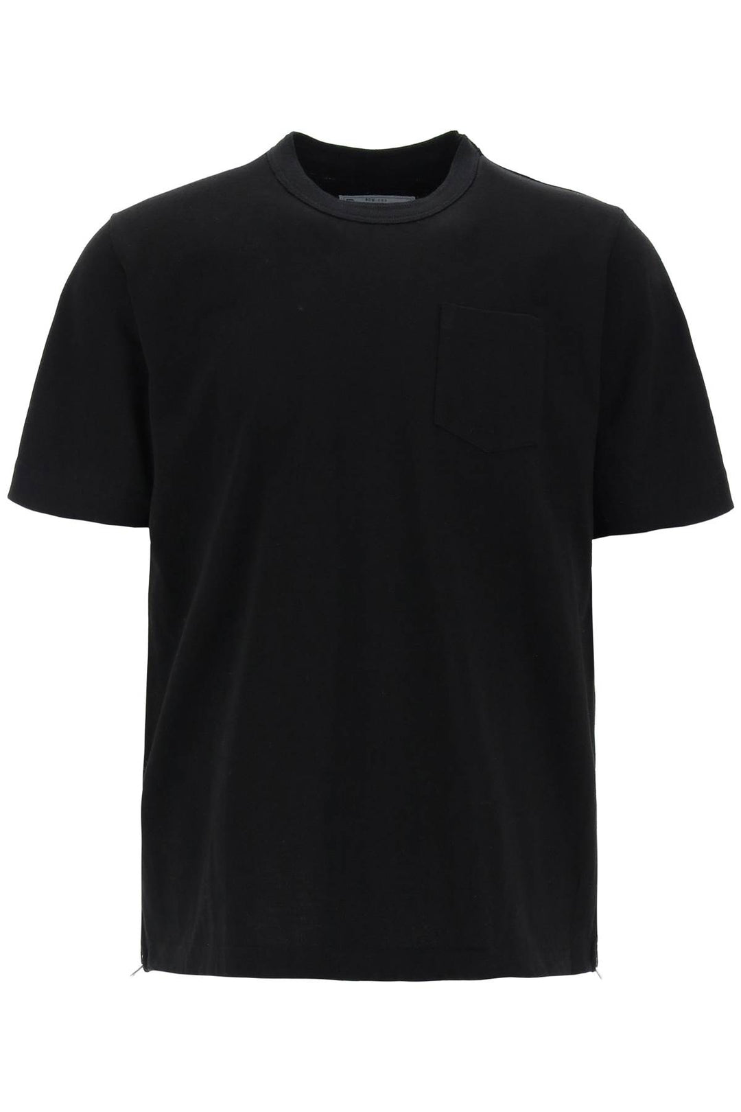 T Shirt Con Zip Laterali - Sacai - Uomo