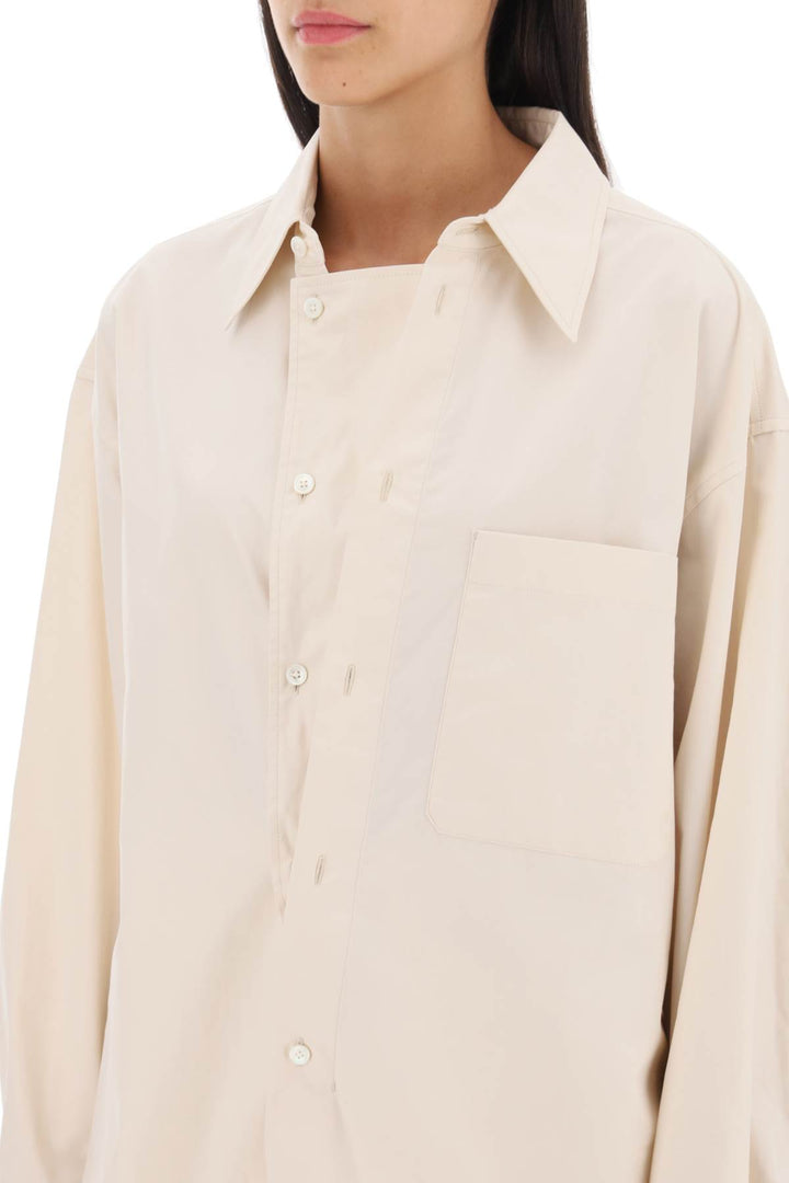 Camicia Oversize In Popeline - Lemaire - Donna