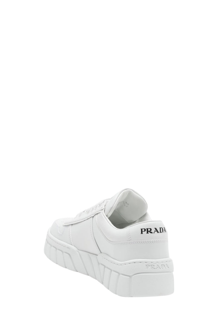 Sneaker Bassa in Pelle Bianca