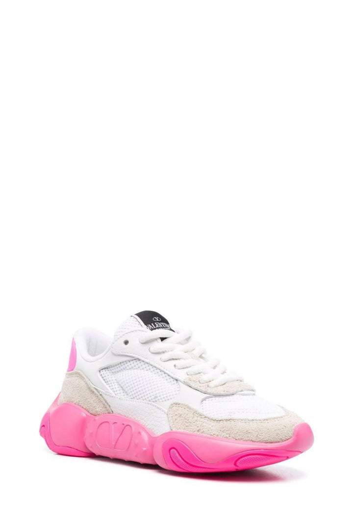 Sneaker Bubbleback Bianca e Fucsia