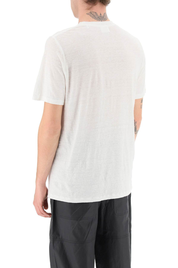 T Shirt Logo 'Karman' In Lino - Marant - Uomo