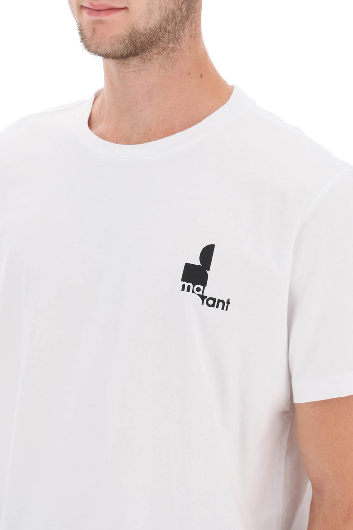 T Shirt Con Stampa Logo 'Zafferh' - Marant - Uomo