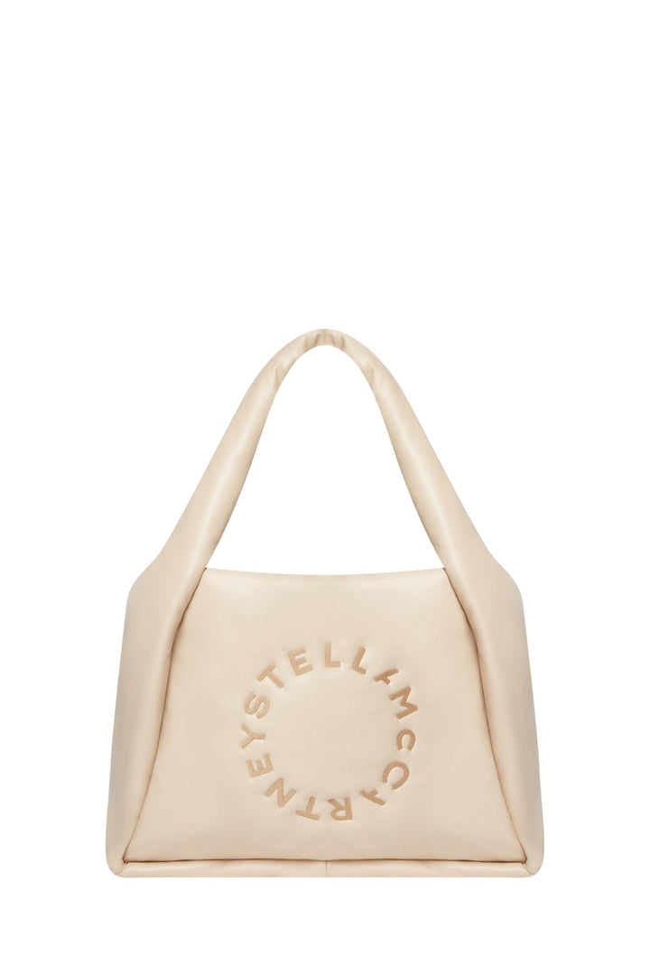 Tote Stella Logo Imbottita Beige