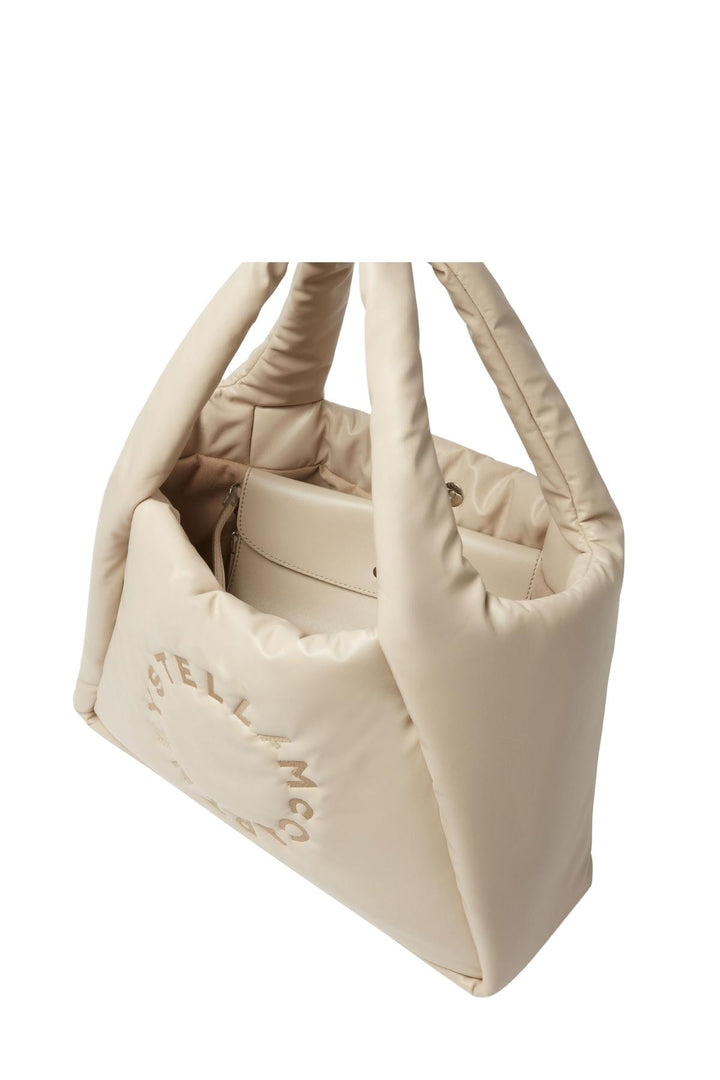 Tote Stella Logo Imbottita Beige