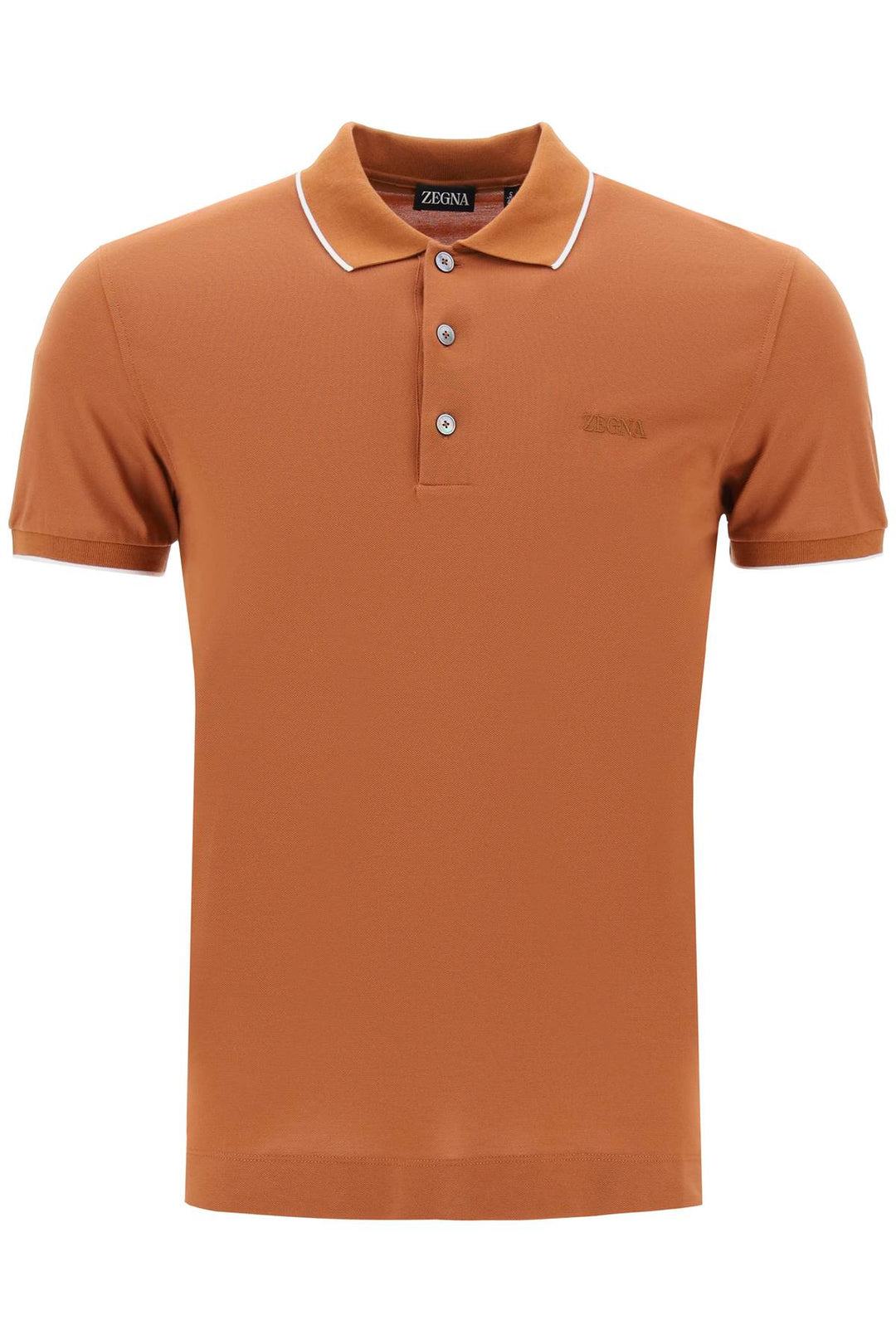 Polo Slim Fit In Cotone Stretch - Zegna - Uomo