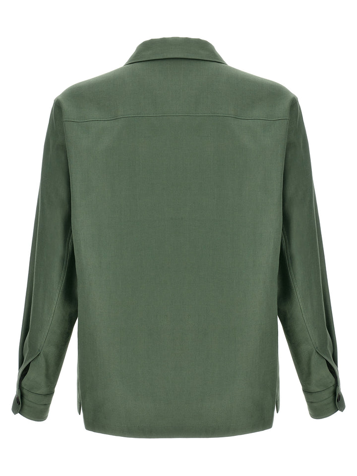 Linen Jacket Giacche Verde