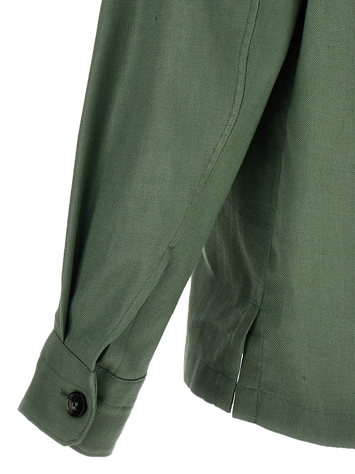 Linen Jacket Giacche Verde