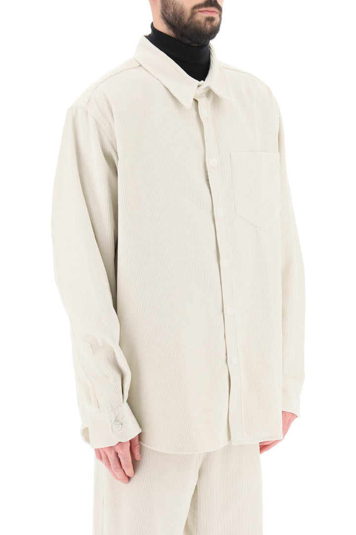 Overshirt In Corduroy Con Taschino - Ami Paris - Uomo